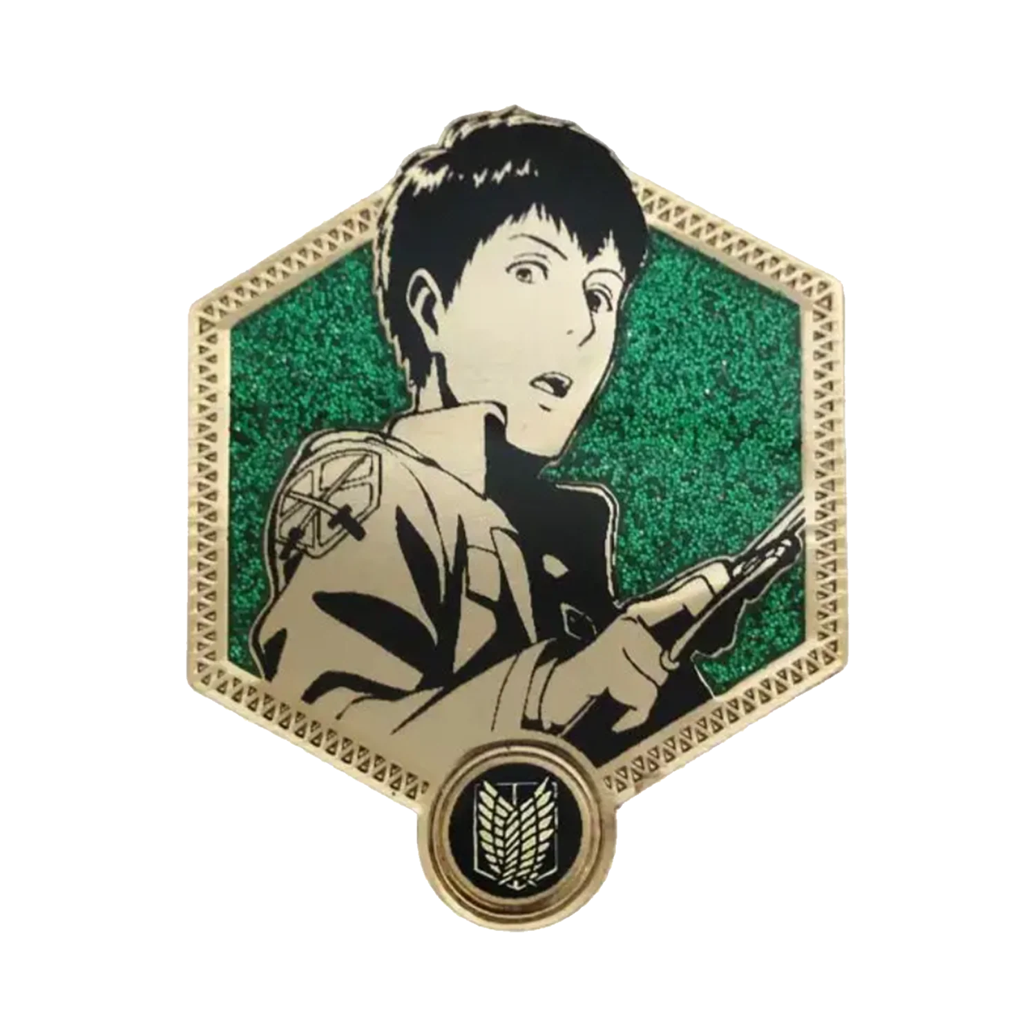 Attack on Titan Golden Bertholdt Hoover Pin