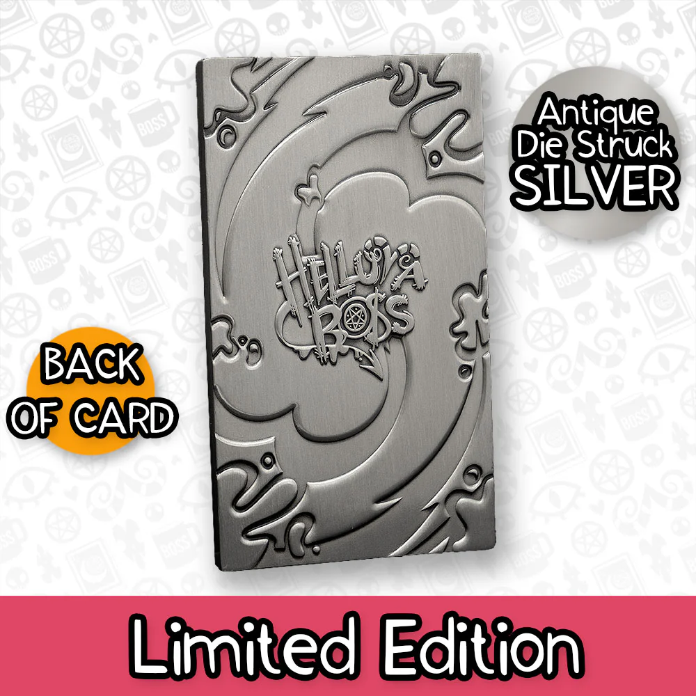 Beelzebub Silver Plated Metal Collectible Card *FINAL SALE* - Image 5