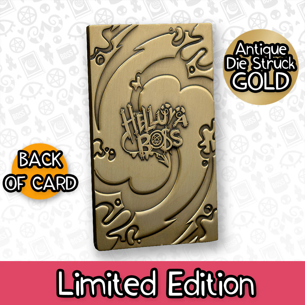 Blitz Gold Plated Metal Collectible Card *FINAL SALE* - Image 5