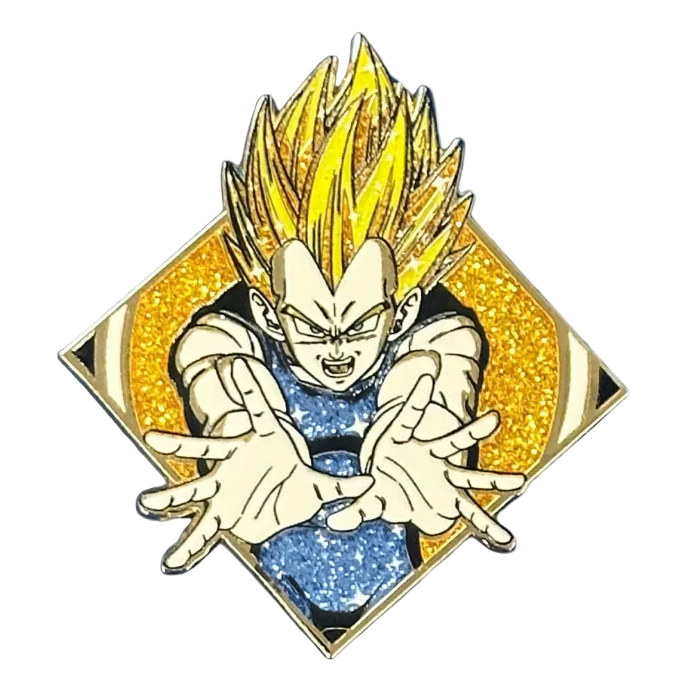 Golden Series 2 : Saiyan Vegeta - DBZ Pin *LAST CHANCE*
