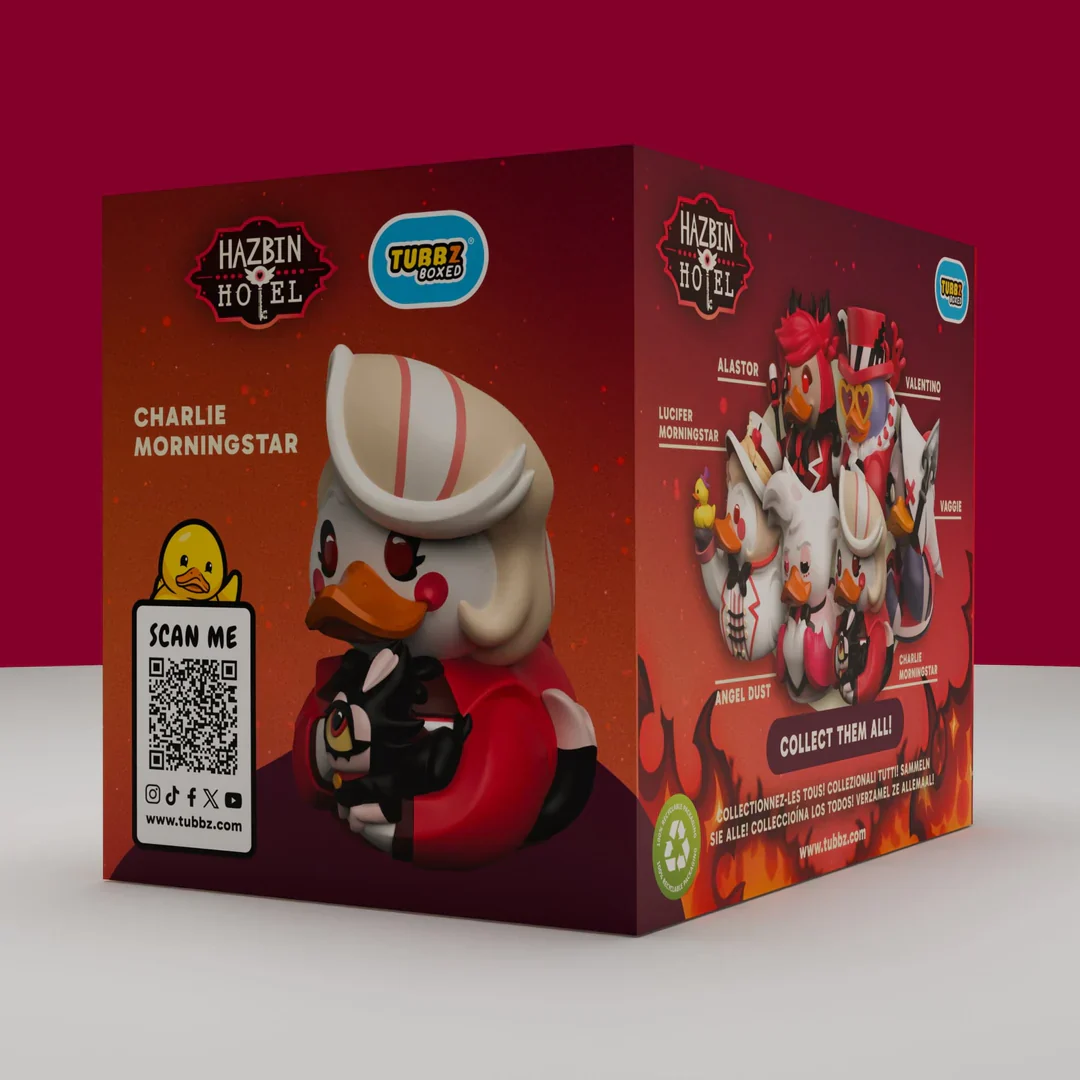 Hazbin Hotel : Charlie Morningstar TUBBZ (Boxed Edition) *LIMITED STOCK* - Image 7
