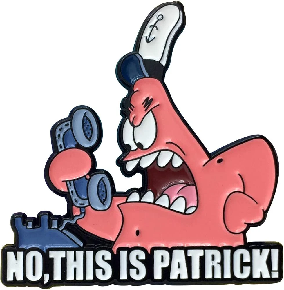 No, This Is Patrick! - Spongebob Squarepants Pin