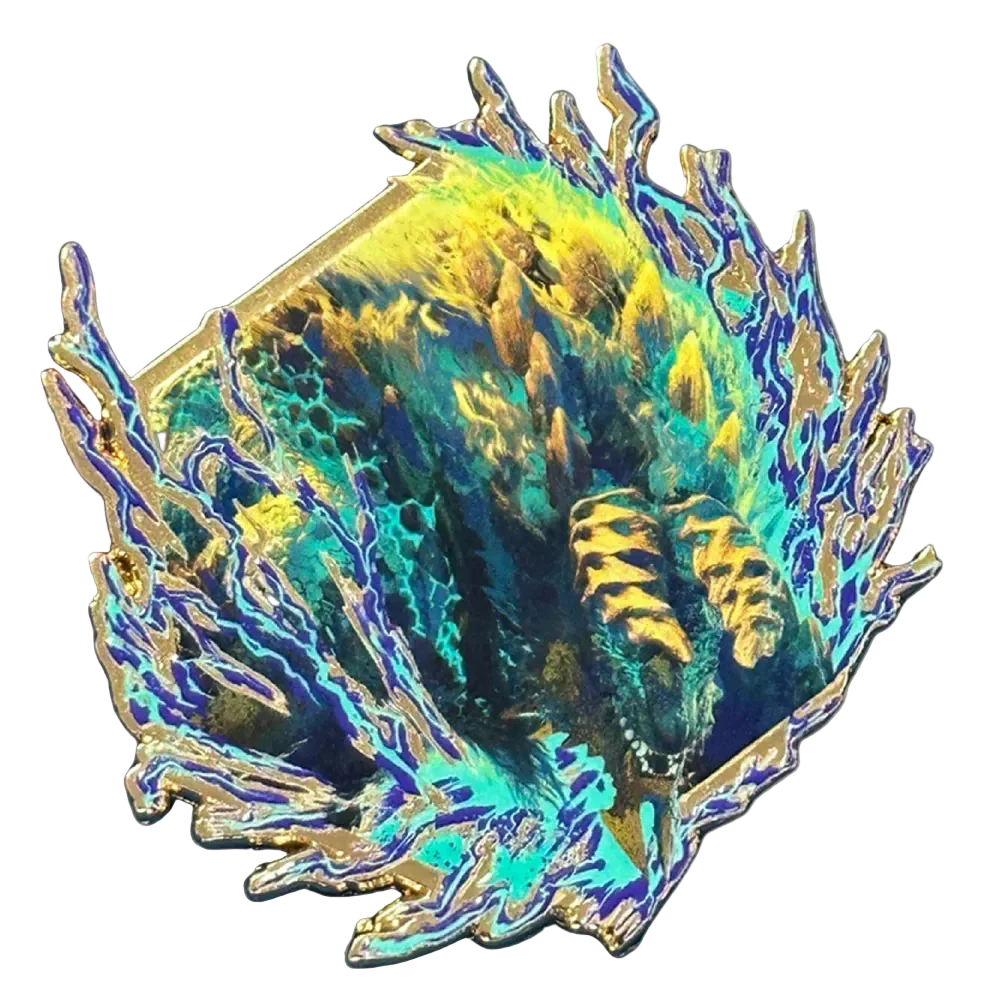 Painterly Series: Zinogre - Limited Edition Pin