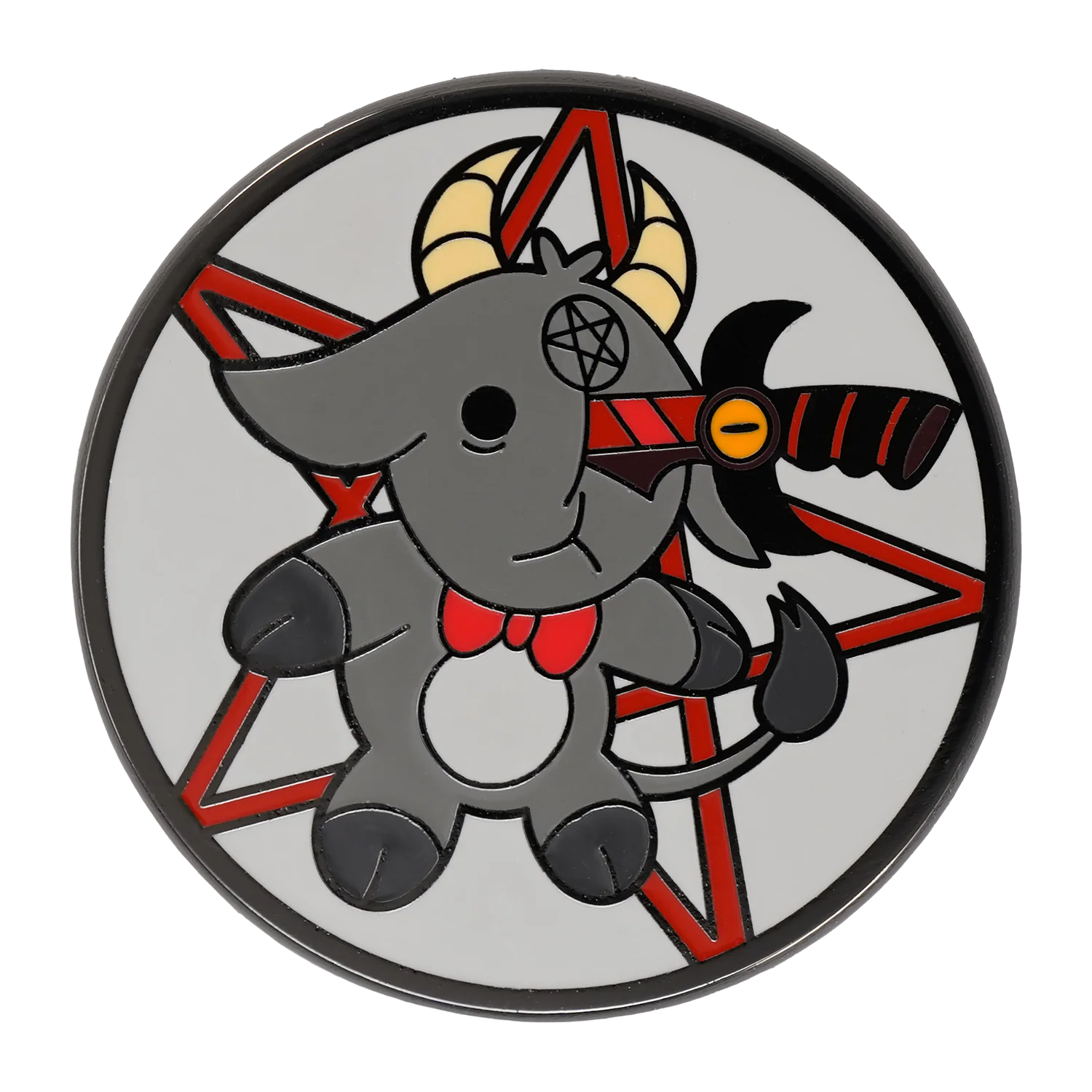 Plush Goat Sacrifice - Enamel Pin