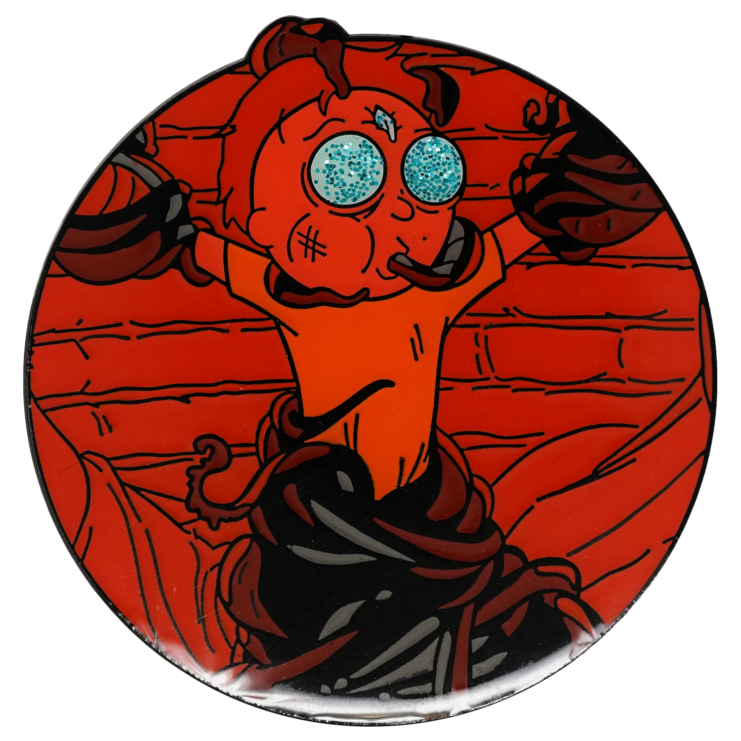 Rick and Morty Death Crystal Morty in Fortress Pin *LAST CHANCE*