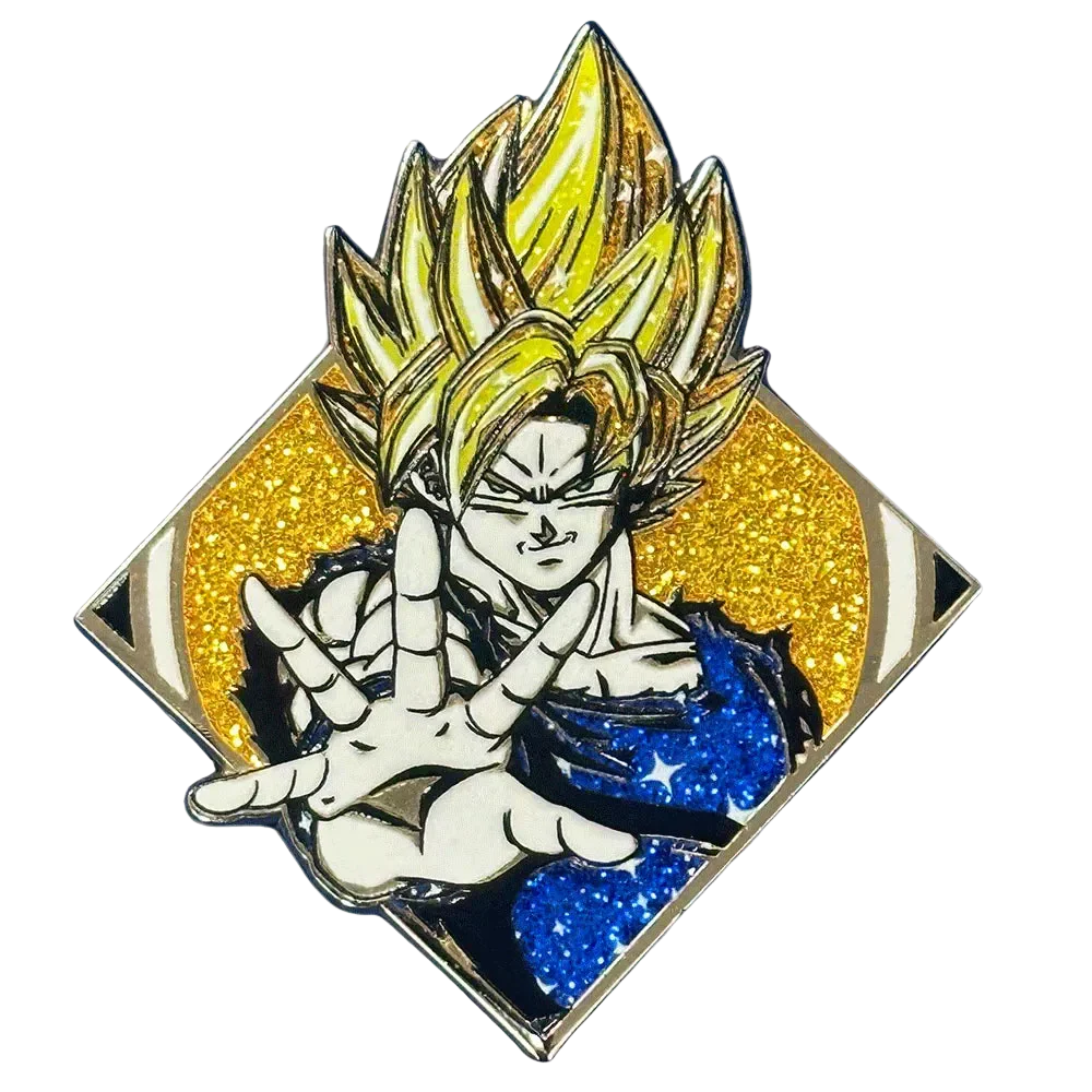 Sparkle Series: Super Saiyan Goku Pin