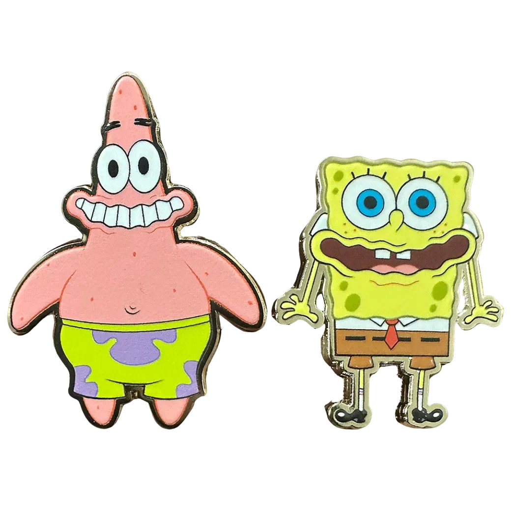 Windy Day - Spongebob Squarepants 2 Pin Set *LAST CHANCE*